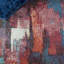 Tapis abstrait rouille / ivoire Styrman-2135810477