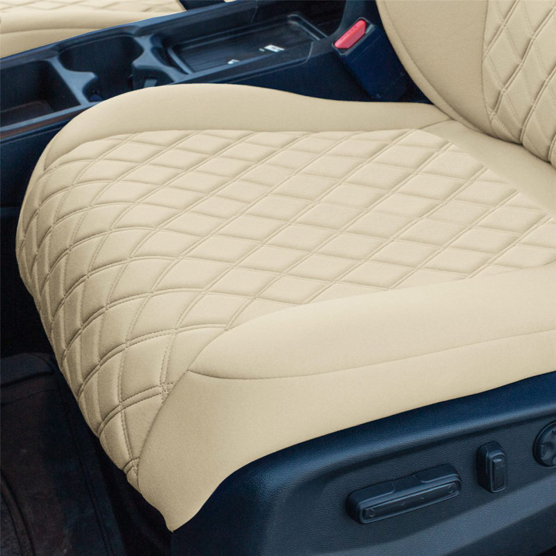 Elastic Automobile Cover By FH Group, Dark Beige