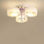 Hemby 65cm Modern Round Acrylic 3-Light  Semi Flush Mount