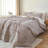 100% Cotton Muslin Comforter Set Washed Cotton Gauze Comforter-115339618-115339617