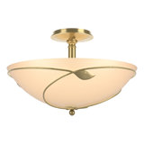 Leaf Semi Flush Mount