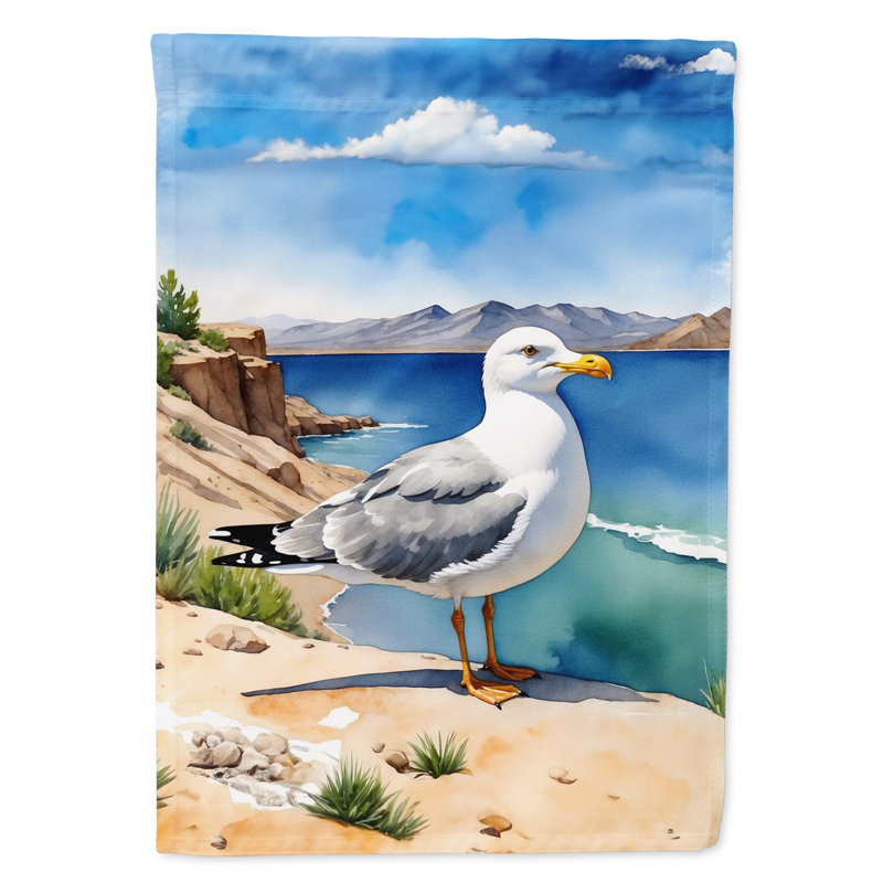 Drapeau pour la maison, Utah, Californie, goéland