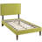 Modway Camille Fabric Platform Bed with Squared Tapered Legs-79311391-79311362