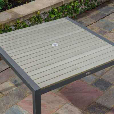 Lakeview Square 4 - Person 42" Aluminum Dining Set with Cushions by Tortuga Outdoor
