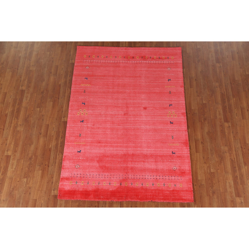 Tapis oriental tribal Gabbeh 5 x 8