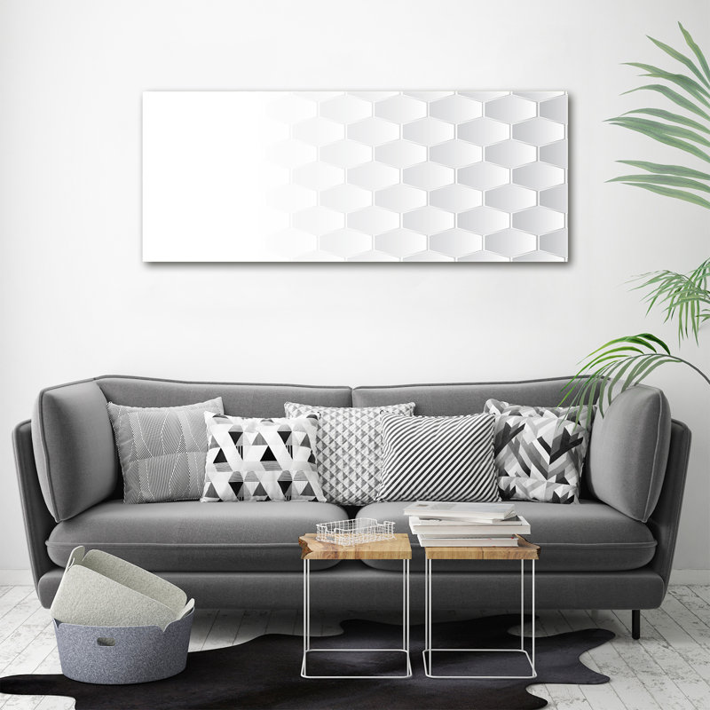 Hexagons Background - No Frame Print on Canvas