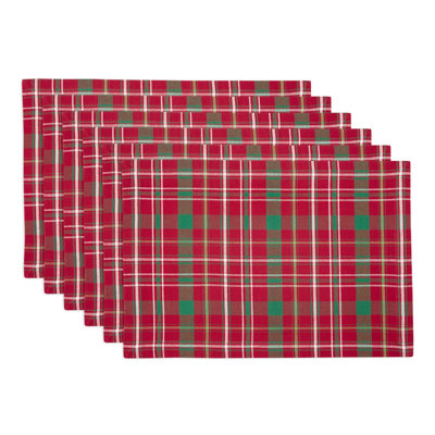 ENSEMBLE DE NAPPES TARTAN PLAID / 6