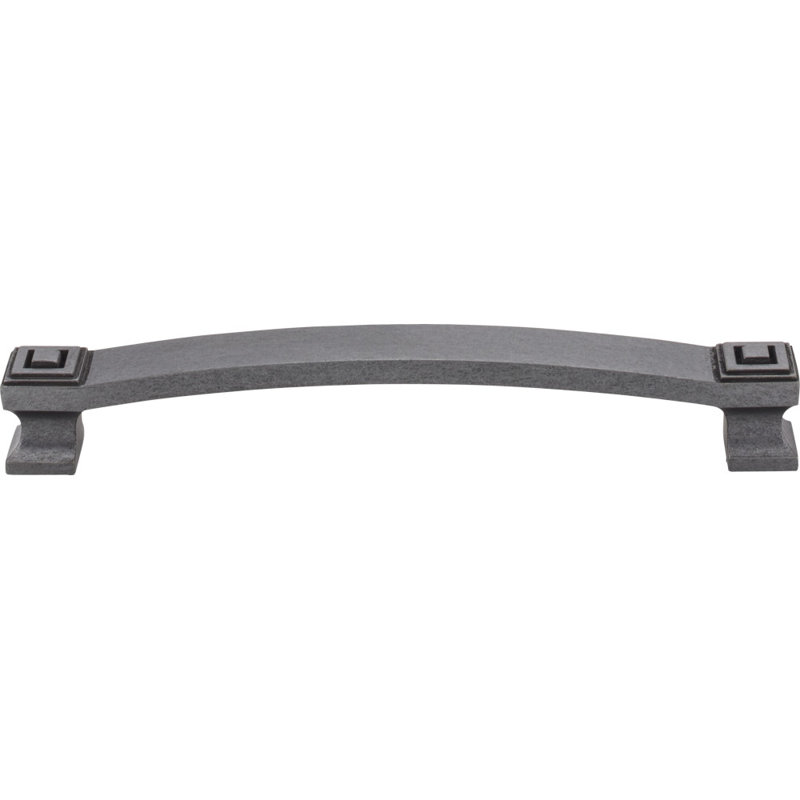 Delmar Bar Pull, Gun Metal, 6 5/16"