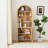 Aterion 70.9" Arched Storage Bookcase-1748222602