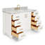 Ensemble de meuble-lavabo simple 55 po en bois massif blanc avec plateau en marbre de Carrare 1,5 po Freitas-1446251536-1413195297