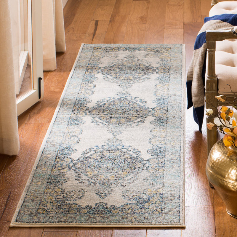 Tapis oriental performance Gourdine, Tapis de couloir 2 pi 2 po x 7 pi