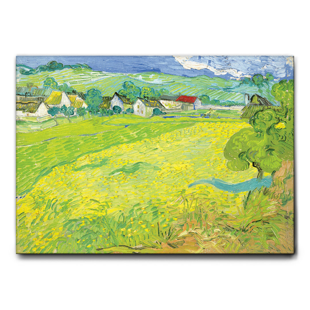 Leinwandbild Die Quellen von Auvers von Vincent Van Gogh