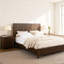 Ensemble de chambre à coucher 3 pièces avec lit et 2 tables de chevet-845196800-845196802