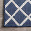 Tapis bleu tissé à la machine Alta-1533798053