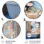 Bathroom Oasis I - Art mural en métal pour salle de bain-101154440