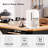 56"Kitchen Island With Rubber Wood Veneer Drop Leaf, Power Outlet, 4 Door Shelves, Embossed Vertical Stripe Rolling Kitchen Cart On 4 Wheels With 6 Deep Drawers For Kitchen, Dining Room-110956429