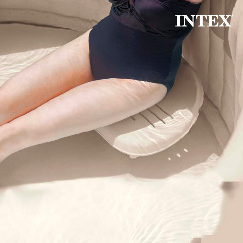 Intex 110 Volt 6 Person 170 - Jet Vinyl Round Inflatable Hot Tub