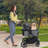 3-in-1 Pet Stroller for Dog, Folding Cat and Dog Stroller with Detachable Cradle-117170578