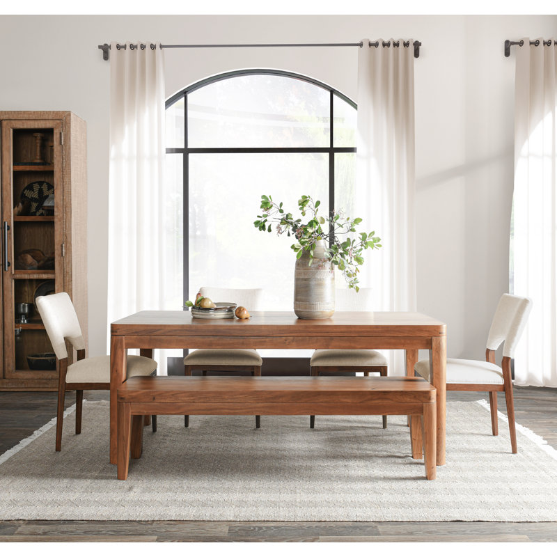 Arno 72" Acacia Wood Dining Table