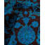 Tapis unique bleu 2 pi 7 po x 10 pi 3 po Yosman