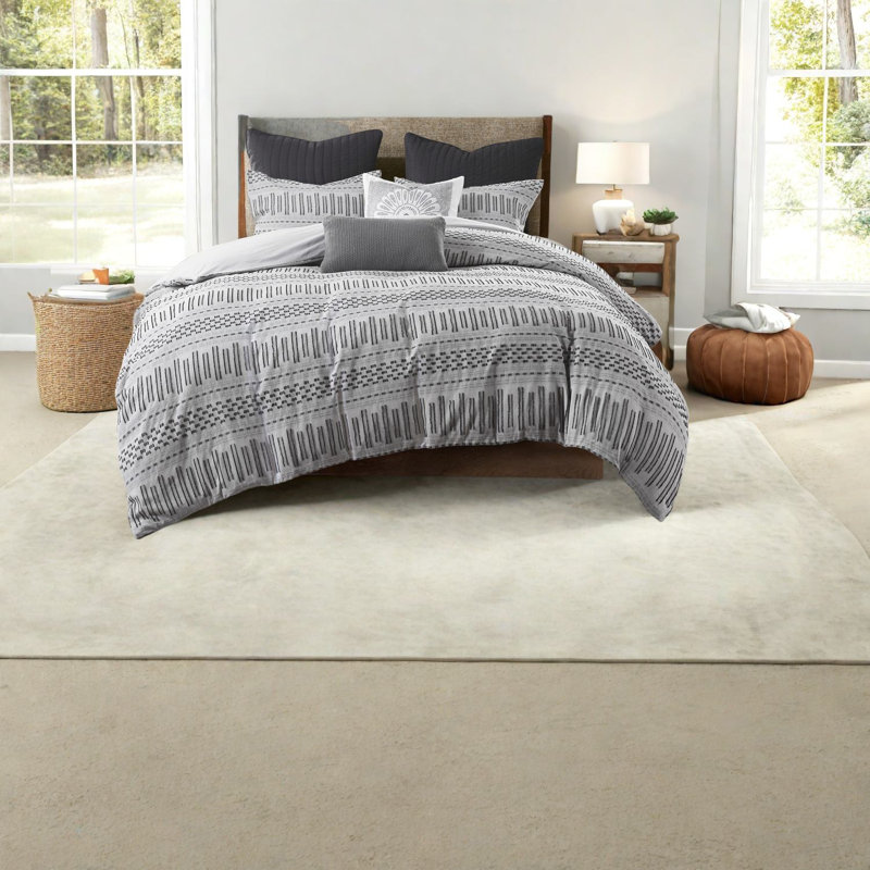 Ensemble de literie en coton Farmhouse Comfort, multicolore, grand