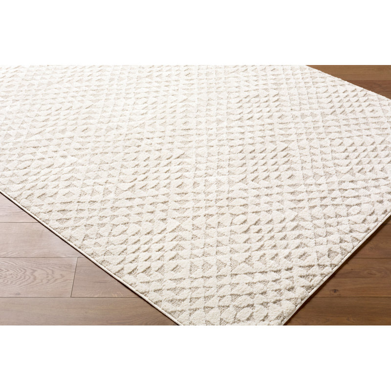 Rachel Zoe X Livabliss The Studio Edit Machine Woven Rug, Cream, Rectangle 7'1 x 10'