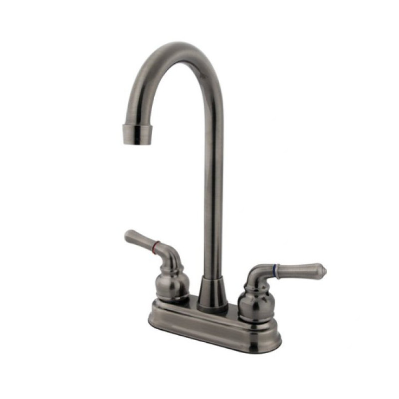 Magellan Hot & Cold Water Dispenser, Polished Chrome/Polished Brass