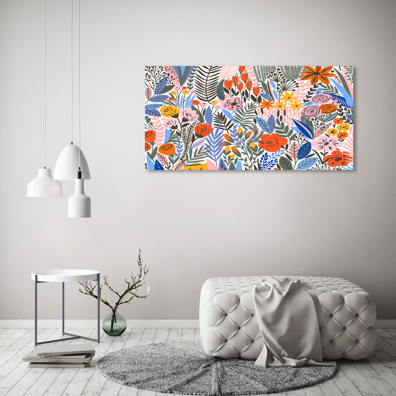 Floral - Wrapped Canvas Print