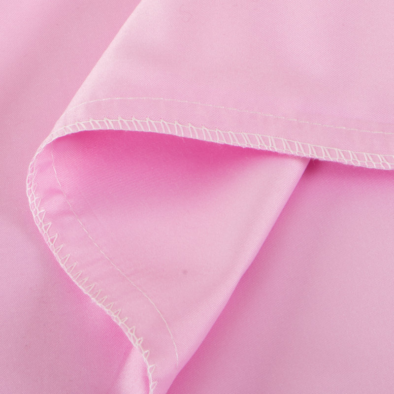 Taie d'oreiller en satin, Très grand, Rose clair