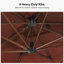 Parasol de luxe carré Rejane-1484689452