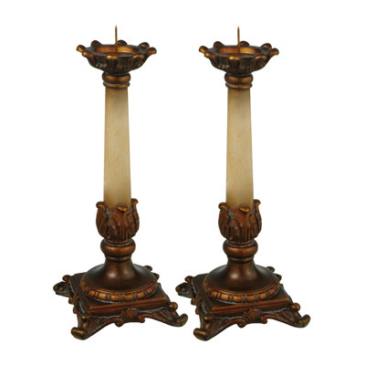 Arcadia 10'' H Tabletop Candlestick