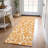 Zarelia Orange Washable Indoor-Outdoor Rug - -2145159955