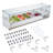 VEVOR Refrigerated Display Case - 58''