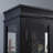 Lighted Glass Curio Display Cabinet With Wood Frame - Elegant Glass Storage For Wine, Toys & Collectibles - Perfect For Living Room, Kitchen & Pantry - Bulb Included, Black