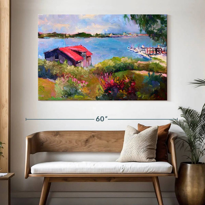 Lilie Reservoir, 34" H x 51" W