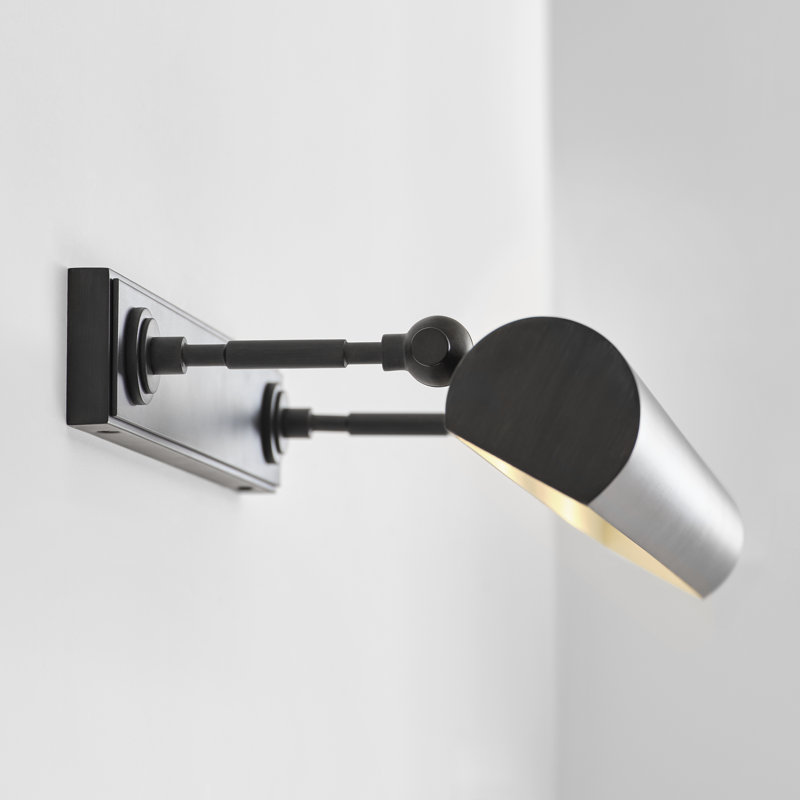 Kenyon Dimmable Wall Mounted Picture Light, Black, 2.38" H x 30" W x 10.3" D