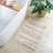 Natural Woven Stripe Bath Mat - 20x32"