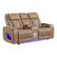 Causeuse inclinable moderne avec massage puissant et fonction Bluetooth