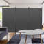 Ljusi 102.4'' W x 70.7'' H 3-Panel Folding Room Divider, Privacy Screen Partition for Bedroom, Living Room, Office and Shared Spaces-280135392