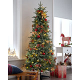 182.88cm H Lighted Artificial Christmas Tree