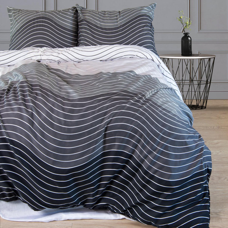 Polyester Duvet Cover Set with Pillow Shams