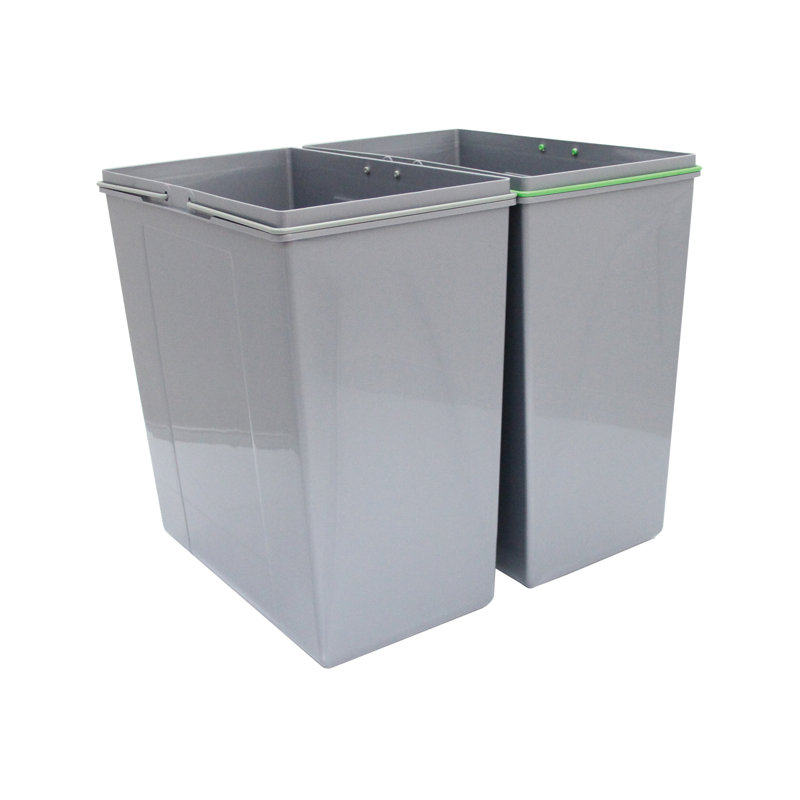 Maren Plastic Pull Out Rubbish Bin - 90L