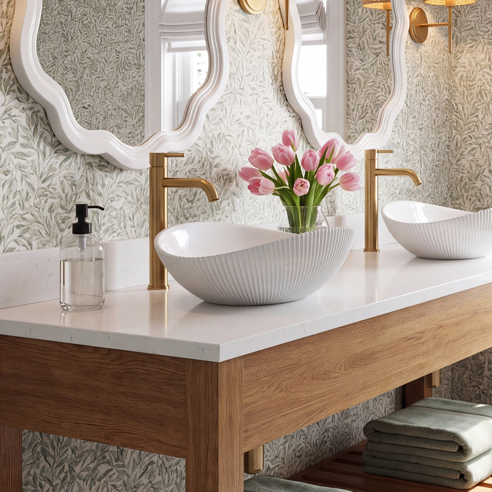 Murano Glass Vessel Bathroom Sink