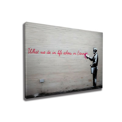 Peinture décorative sur toile