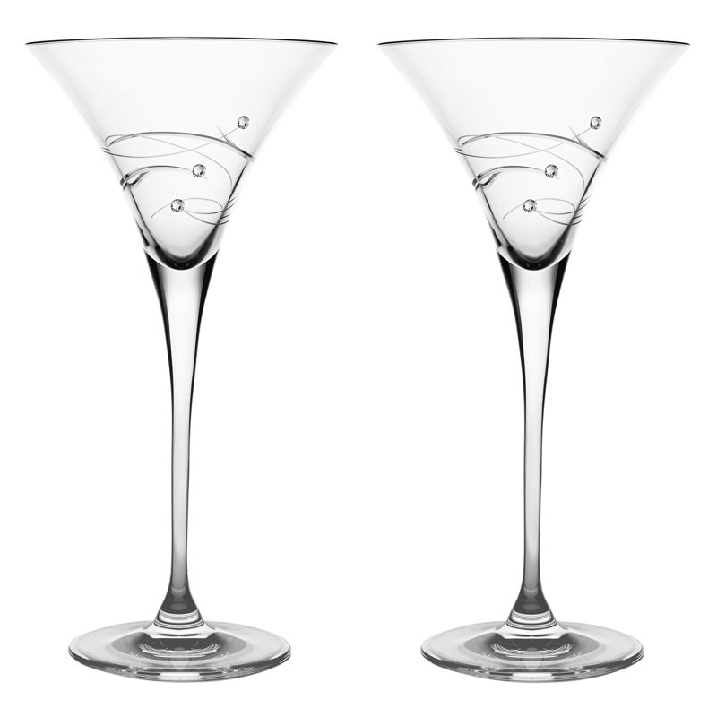 Sparkle Martini Glass