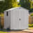 6 Ft. W X 6 Ft. D Resin Outdoor Storage Shed, Weather-Resistant Outdoor Storage With Reinforced Design-110872135
