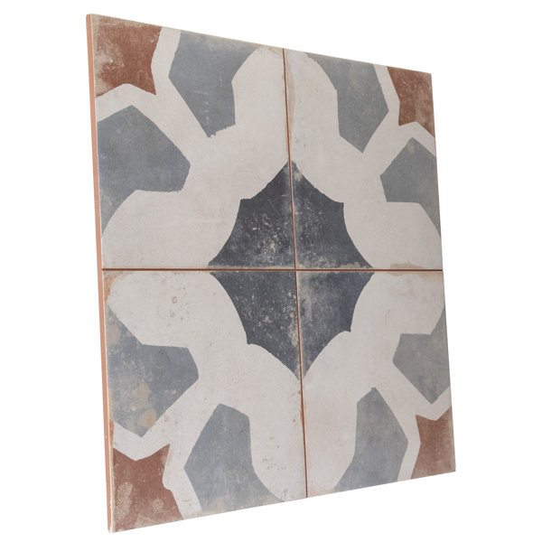 Kings Farfalla 17-5/8 in. x 17-5/8 in. Ceramic Floor and Wall Tile