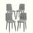 Upholstered Bar Stools Set of 4-103376621