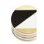 Marble Round 4 Piece Coaster Set