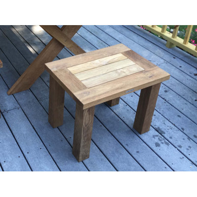 Jaterious Solid Wood Teak Outdoor Bench
